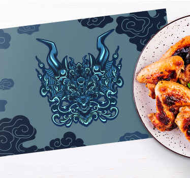 Set de table original Dragon mythique - TenStickers