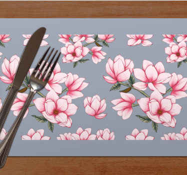 Kauniita magnolia kukkia vnyl placemats - Tenstickers