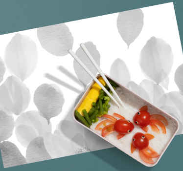 Elegante dækkeservietter med glamour vand ombre effekt - TenStickers