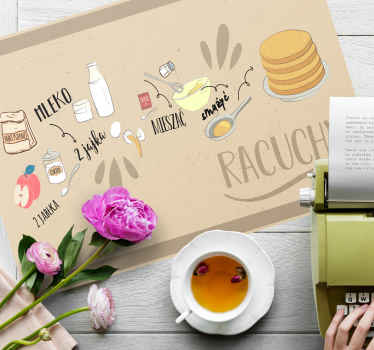 Podkładka na stół „racuchy” - TenStickers