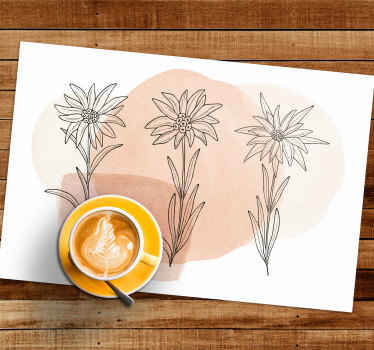 Set de table coloré Edelweiss Art - TenStickers