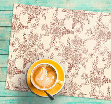 Set de table original style Toile de Jouy - TenStickers