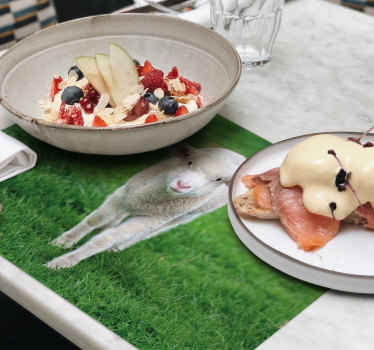 Little lamb kids placemats - TenStickers