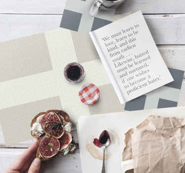 Set de table drapeau moderne style tricot - TenStickers