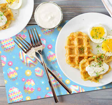 Set de table œufs de pâques - TenStickers