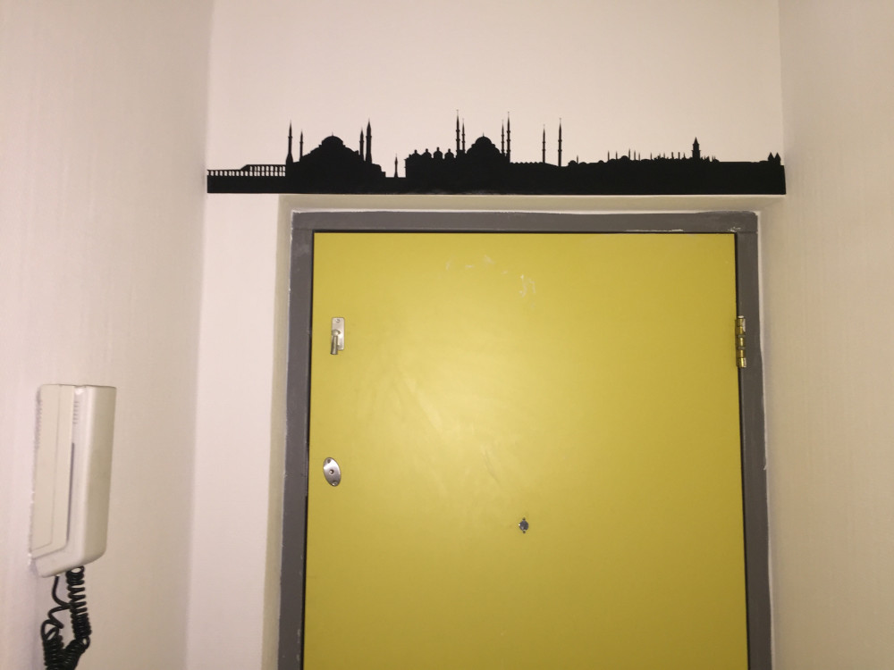 Autocollant Vinyle Ouray Skyline - Décoration Murale Ou Pour Véhicule - Design Découpé Unique