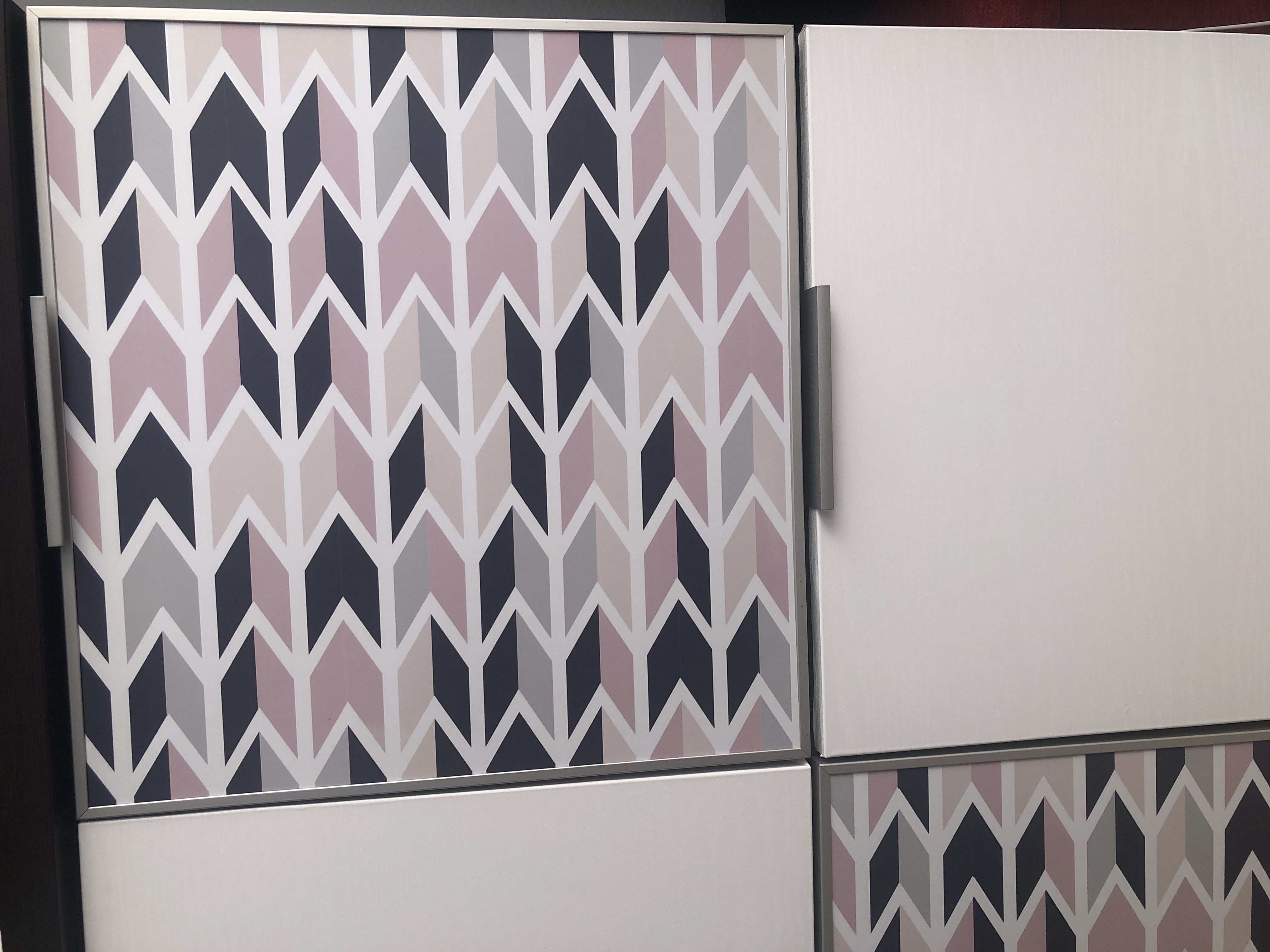 Pellicola Adesiva Venilia Per Mobili - Effetto Geometrico, PVC, 45cm X 2m, Senza Ftalati - Foto 4