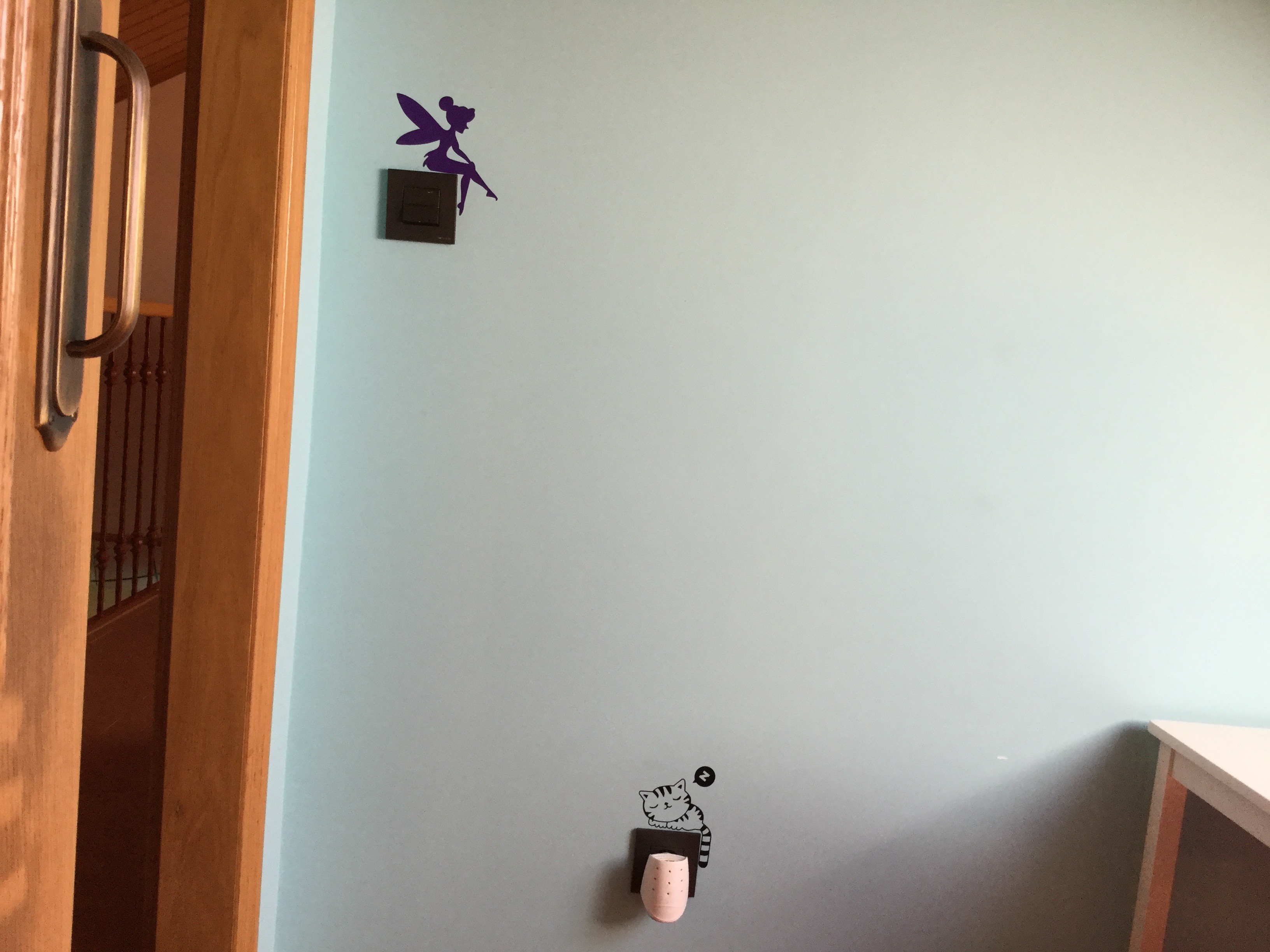 Pack 5 Pegatinas Para Interruptores - Motivos Plantas Y Flores, De PVC, Fáciles De Poner Y Quitar, Decoración Para Pared