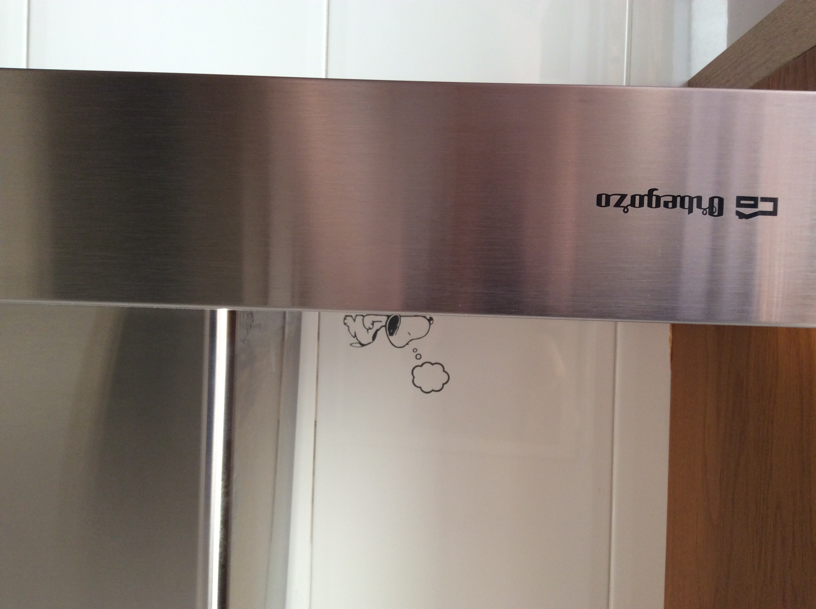 Adesivo Para Porta Snoopy - Lojinha Da Luc - Adesivo Para Porta