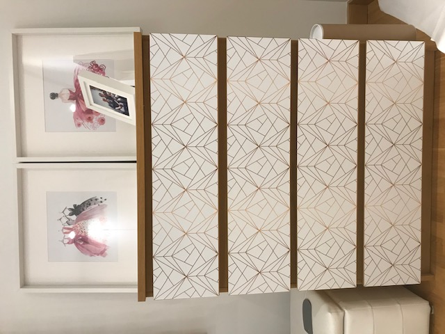 Geometric Furniture Sticker - TenStickers