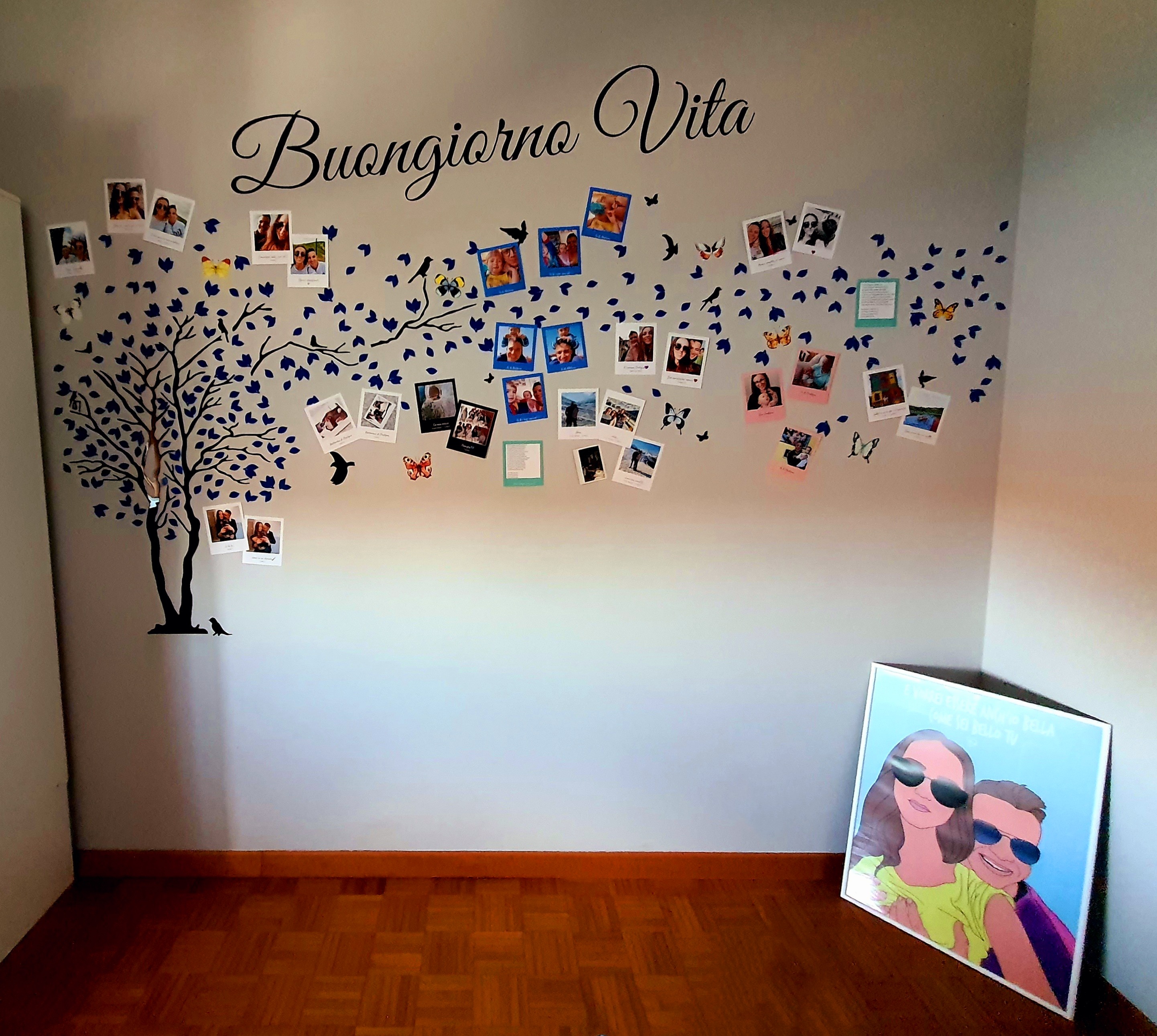30 Adesivi Farfalle Lucenti E Fiori - Foglio Unico Con Stickers 3D Per Bambini, Lavoretti E Premi Scolastici