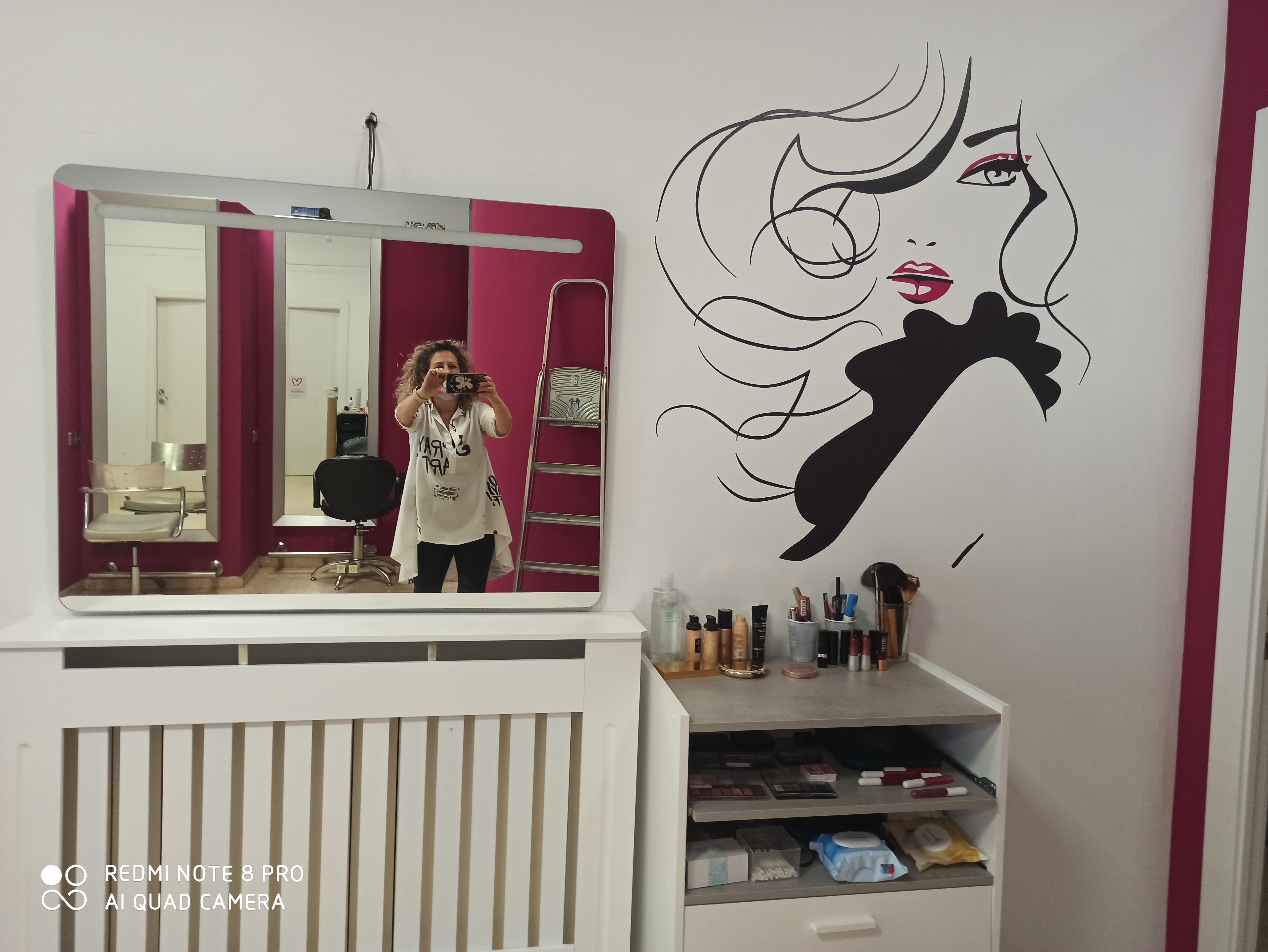 3D Blonde Woman 1054 Wall Sticker