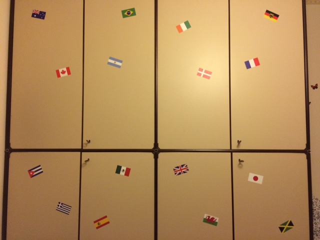 thumbnail image 2 of Japan National Flag + Rising Sun Flag Sticker 2 of 9