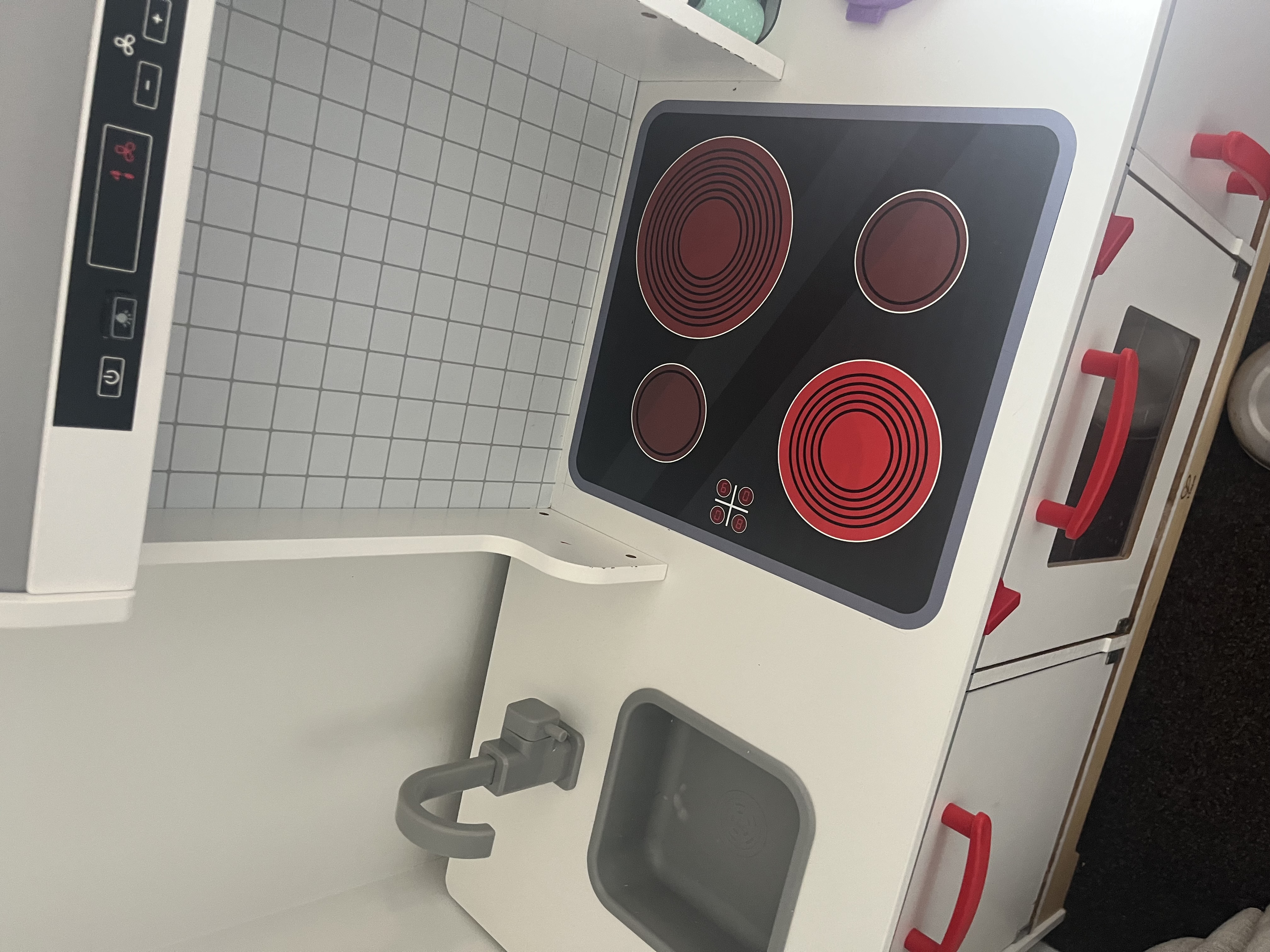 Electric hob sticker - TenStickers