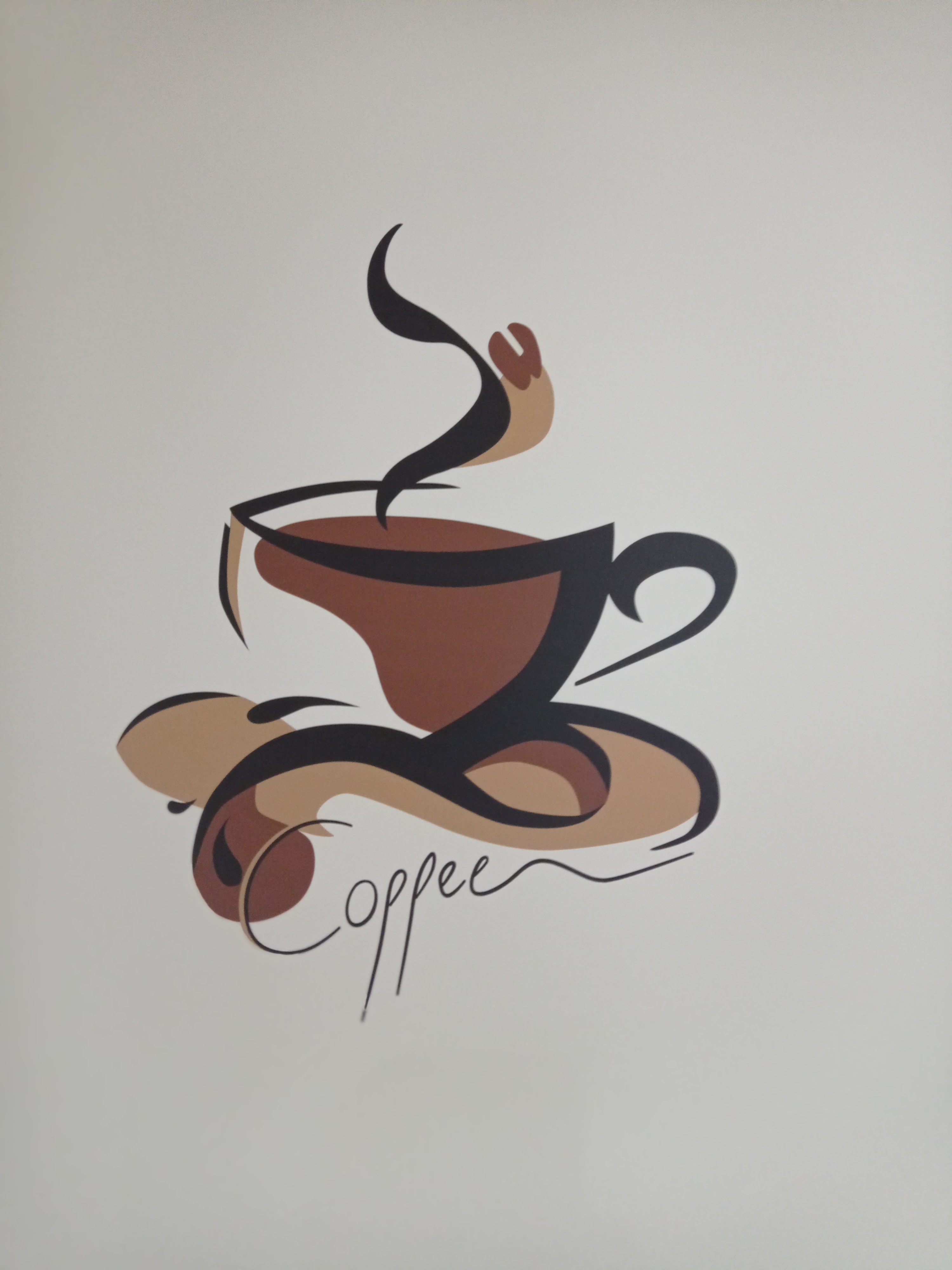 Vinil decorativo café - TenStickers