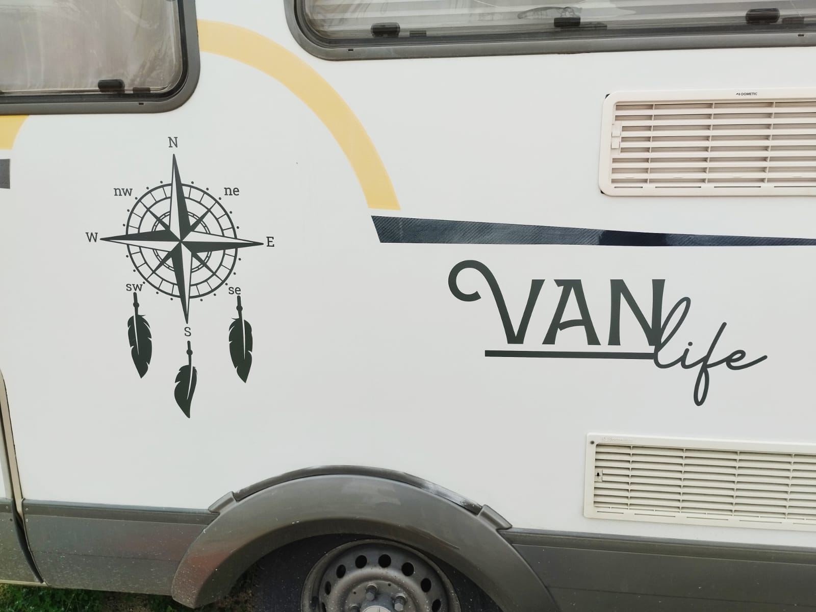 Adesivo Decorativo Per Auto Casco Barca Frigo Adesivo Vinile - Foto 5