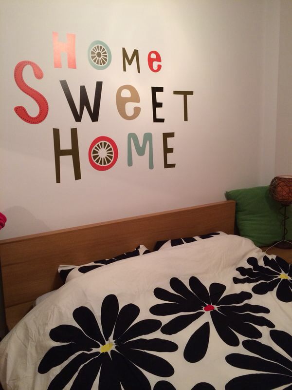 Scritte Adesive Home Frase Per Le Pareti Di Casa In Adesivi Murali - Foto 10