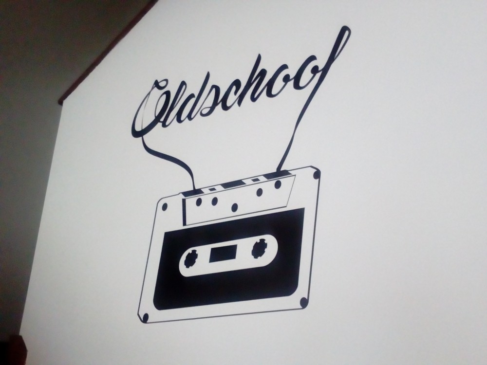 ADESIVO STUDIO ZETA DISCOTECA CARAVAGGIO STICKER AUTOCOLLANT 80s