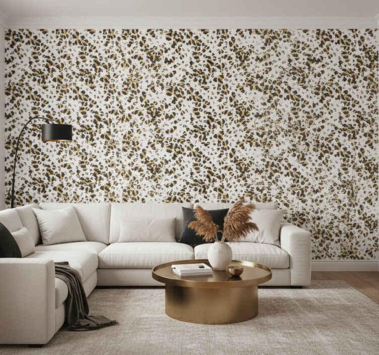Fototapete afrikanisch leopardprint tierhaut design - TenStickers