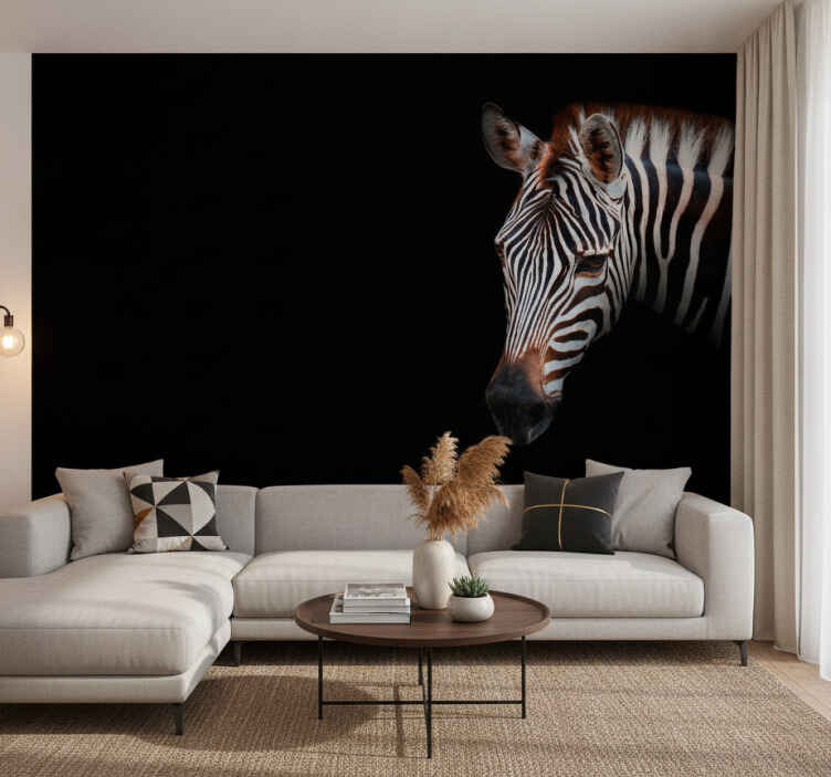 Fototapete afrikanisch zebra motiv - TenStickers