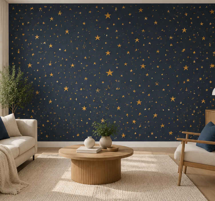 Sterren behang stars voor een magische sfeer - TenStickers