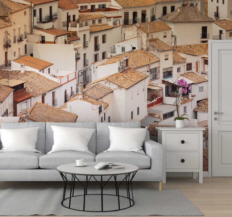 Fotomurale città paese andaluso