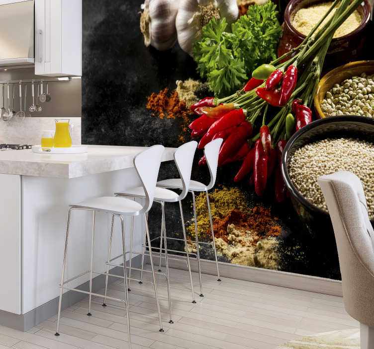 Kitchen Wall Murals For Your Home Tenstickers