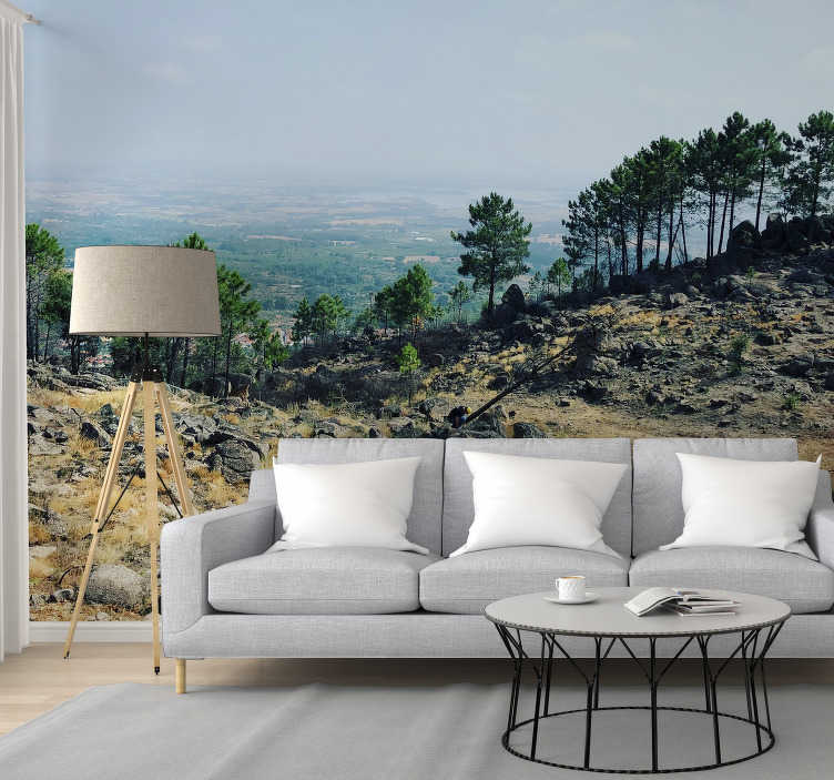 Mural de parede decorativo de paisagens do Gerês - TenStickers