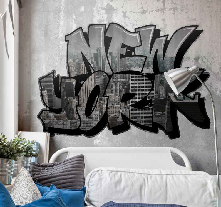 GRAFFITI STYLE WALL BORDER urban grafitti personalised bedroom wallpaper strips 