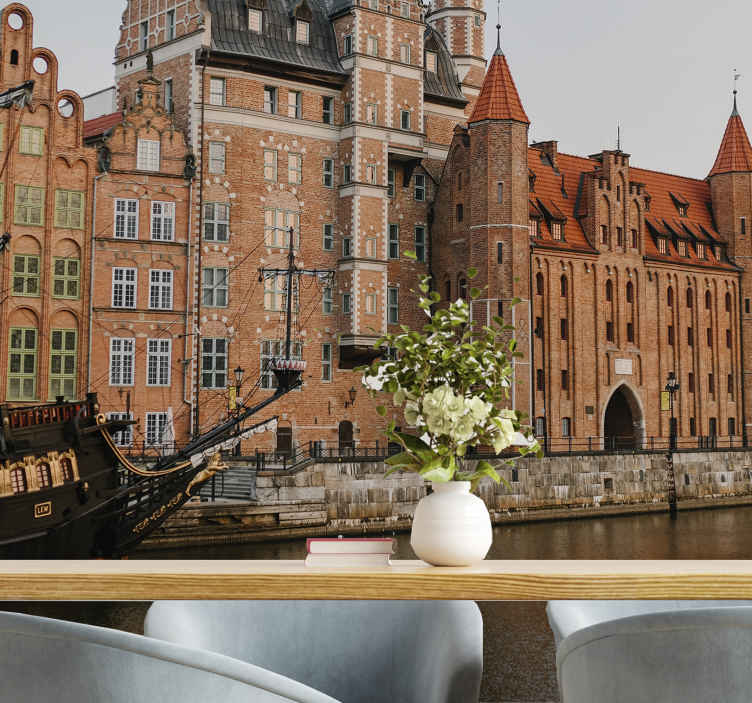 Tapisserie autres villes et de pays gdańsk - TenStickers