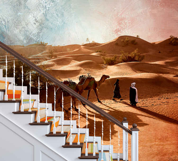 African desert desert mural wallpaper - TenStickers