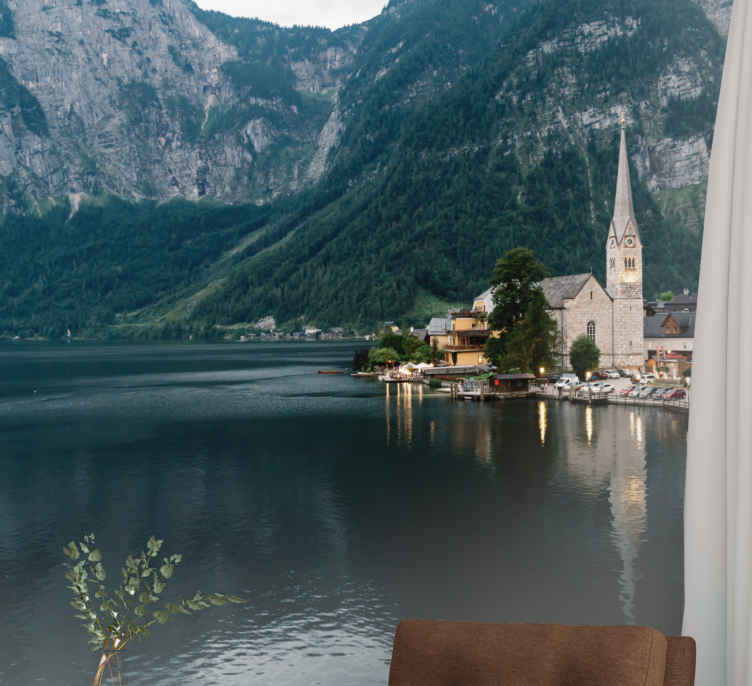 Fototapete Hallstatt österreich - TenStickers