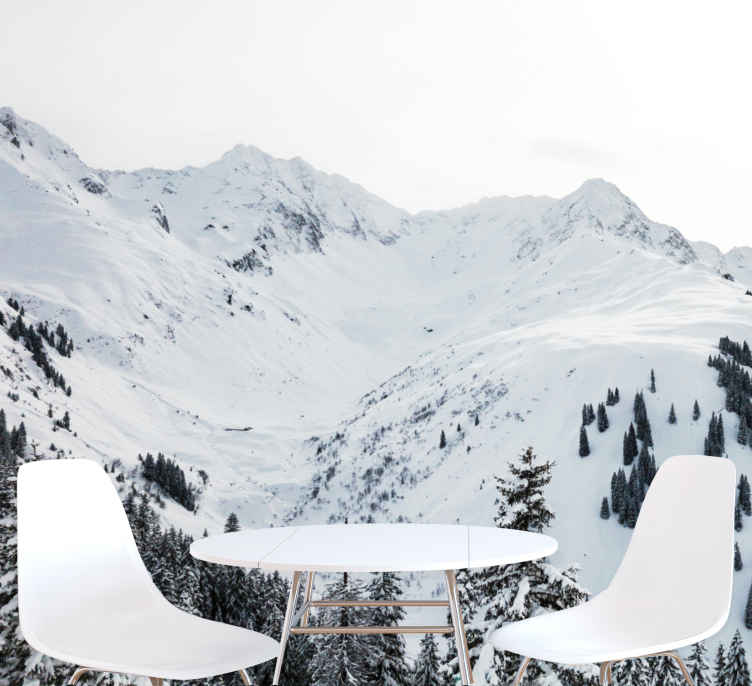 Fototapete Berge Vorarlberg sonnenkopf - TenStickers