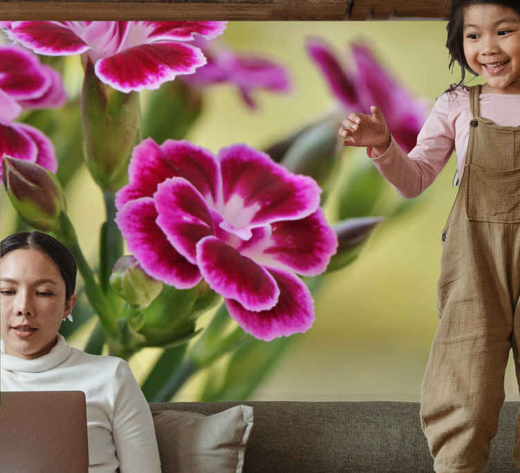 Close up clove mural wallpaper - TenStickers