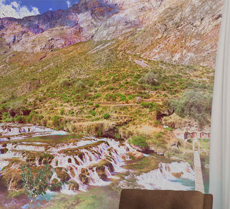 Fotomural naturaleza Cascadas de huancaya - TenVinilo