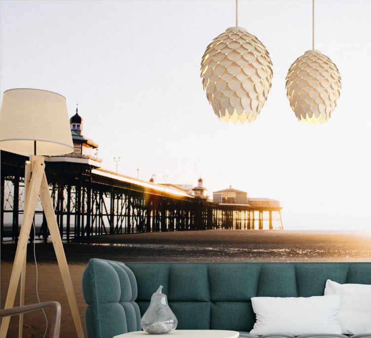 Fotomurale paesaggi Molo reale scozzese