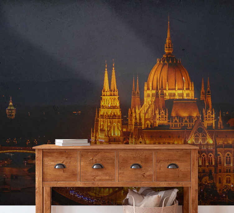 Fotomurales de ciudades Parlamento en budapest
