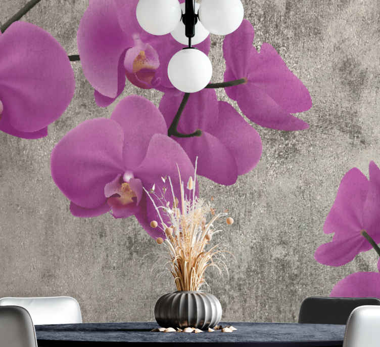 Fototapete blumen rosenorchideenblüten - TenStickers