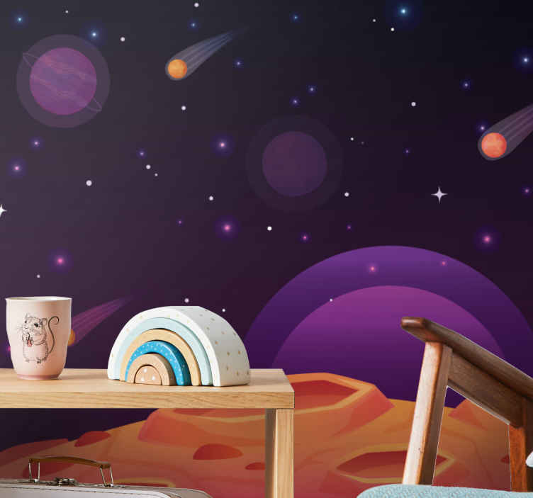 Parati per bambini Pioggia di meteore