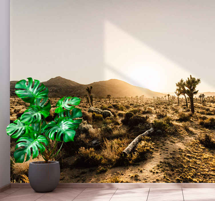 Fotomural salón Fascinante diseño del desierto