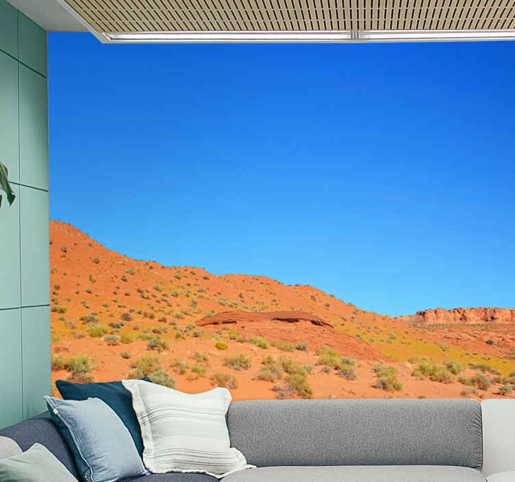 Murales per camera Bellissimo paesaggio di un soleggiato