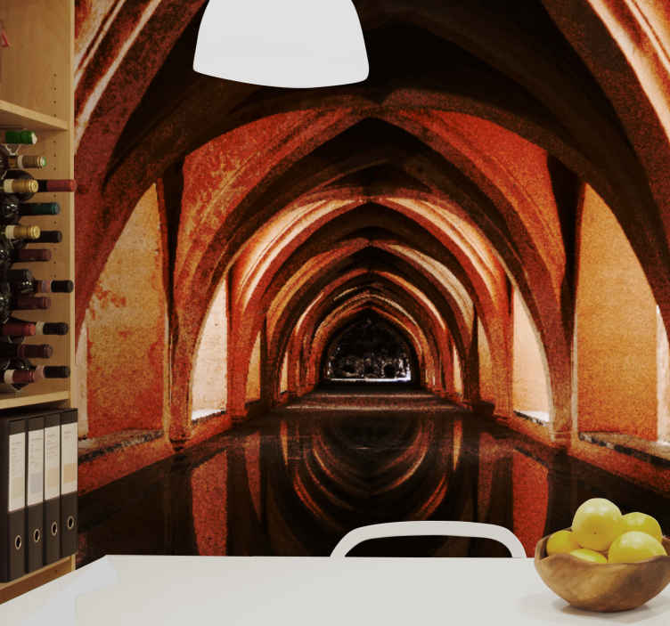 carta da parati citta del mondo Plaza españa a siviglia