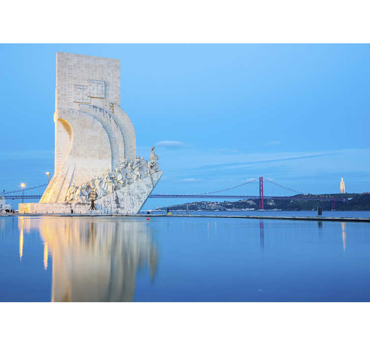 Mural de parede Padrão dos Descobrimentos - TenStickers
