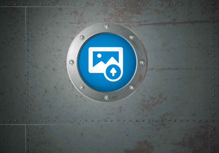 Fotomural para sala janela de submarino - TenStickers