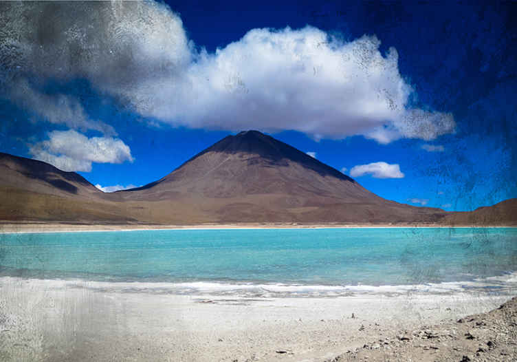 Fotomural de montañas Zona volcánica de chile - TenVinilo