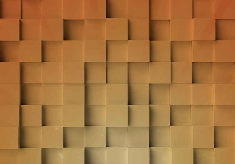 Textured Cube Pattern texture wall mural - TenStickers