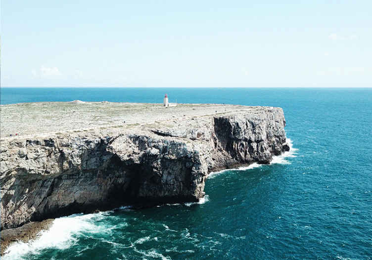 Fotomurais de paisagens Penhasco de sagres - TenStickers