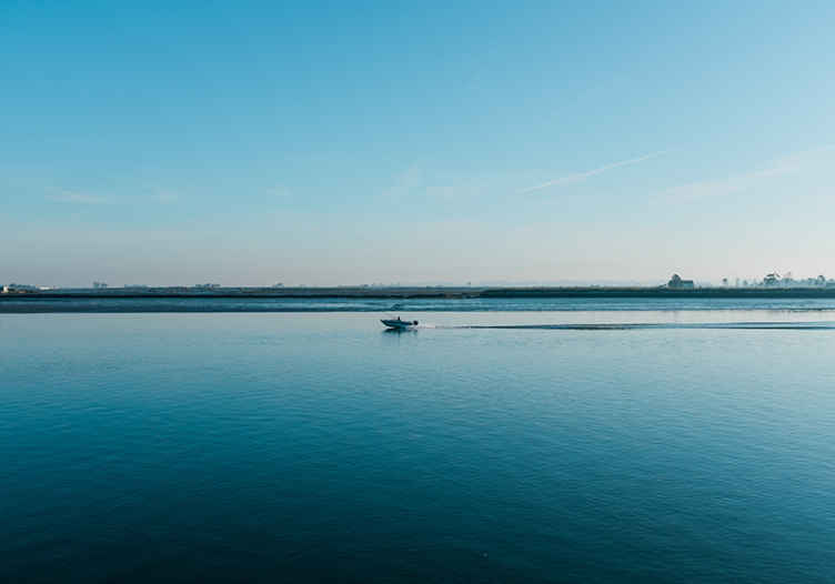 Fotomurais de paisagens Pescar em aveiro - TenStickers