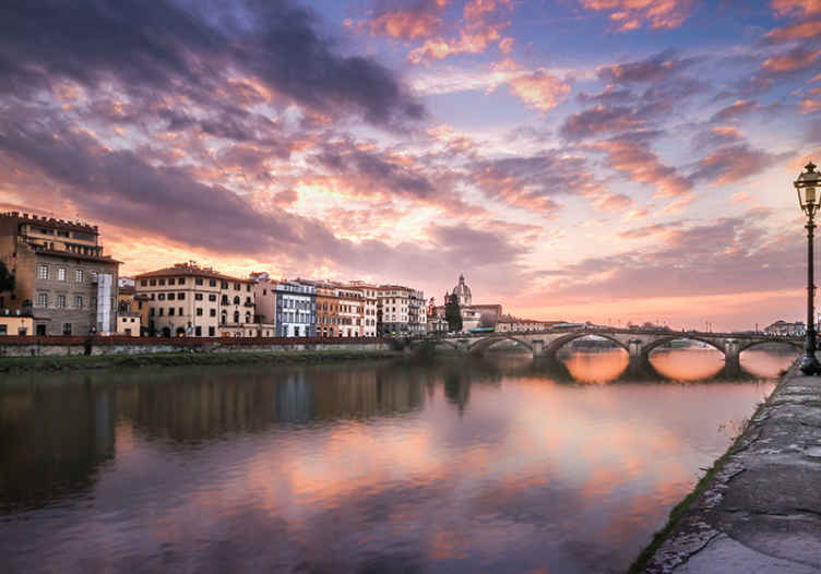 Tapisserie autres villes et de pays paysage de florence - TenStickers