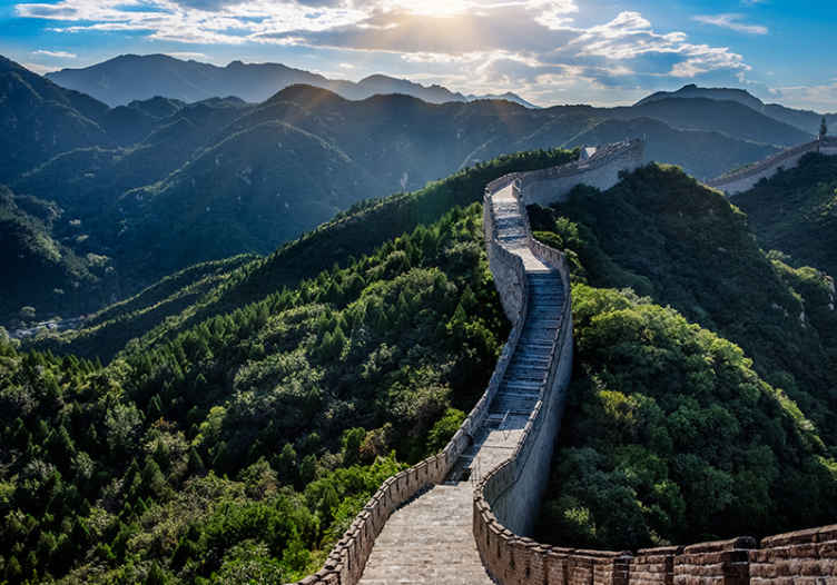 Fotomurais de paisagens majestosa grande muralha - TenStickers